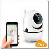  Поворотная Wi-Fi IP-камера Amazon-288-AW2-8GS с записью в облако